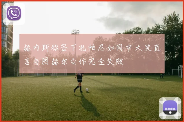 赫内斯称签下孔帕尼如同中大奖直言与图赫尔合作完全失败